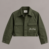 Veste crop military – Wax – Aïzo Paris (vue 3)