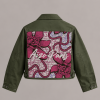 Veste crop military – Wax – Aïzo Paris
