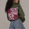 Veste crop military – Wax – Aïzo Paris (vue 2)