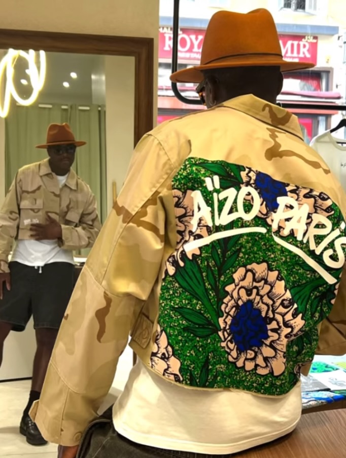 Aïzo Paris – collection streetwear en tissu wax