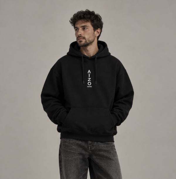 Hoodie – Wax Wanda – Aïzo Paris (vue 4)