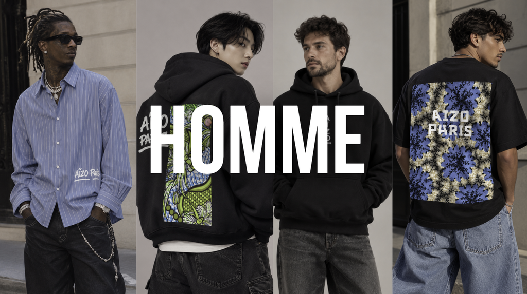 Collection homme Aïzo Paris – vêtements en tissu wax