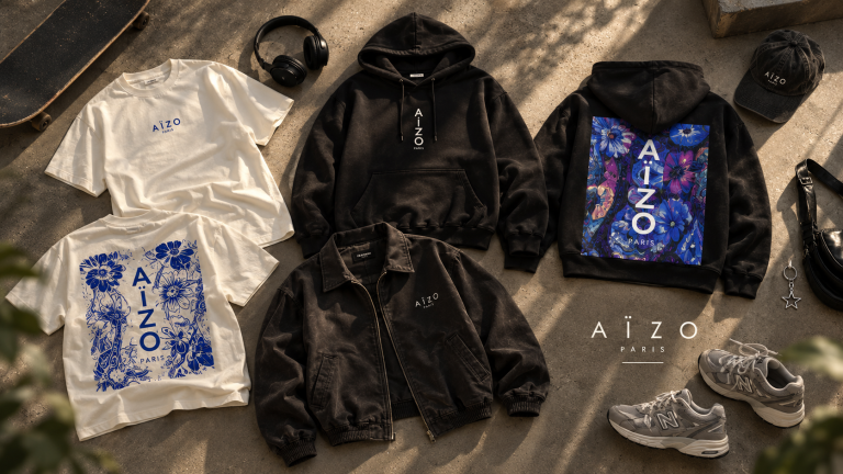 Collection streetwear Aïzo Paris au soleil