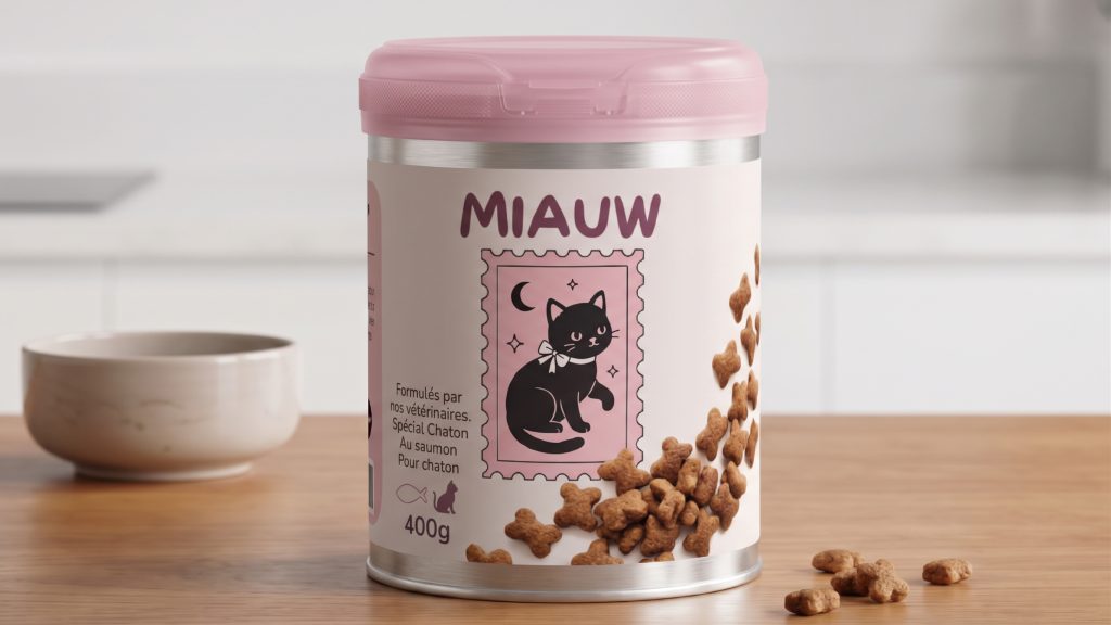 Croquettes au saumon spécial chaton (400g)