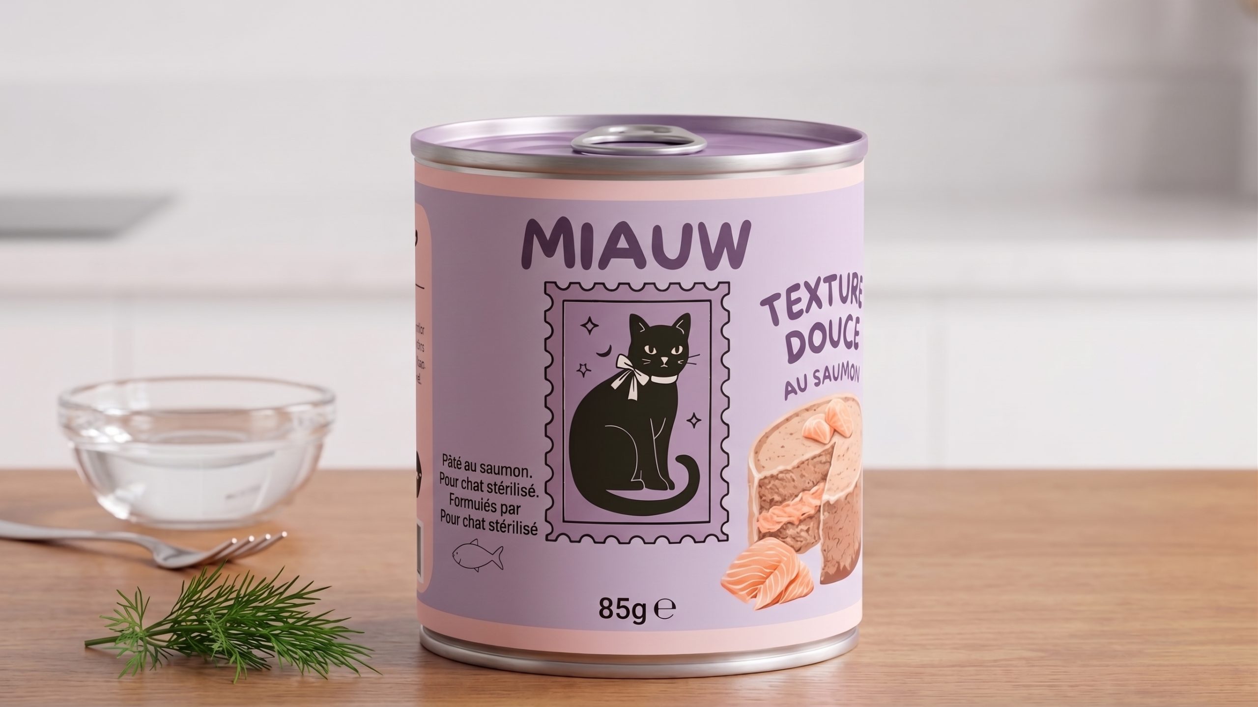 Pâtée au saumon (85g)