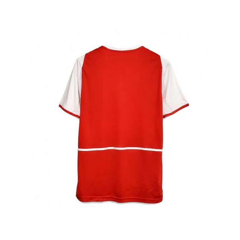 Maillot rétro Arsenal domicile 2002-2004, vue de dos