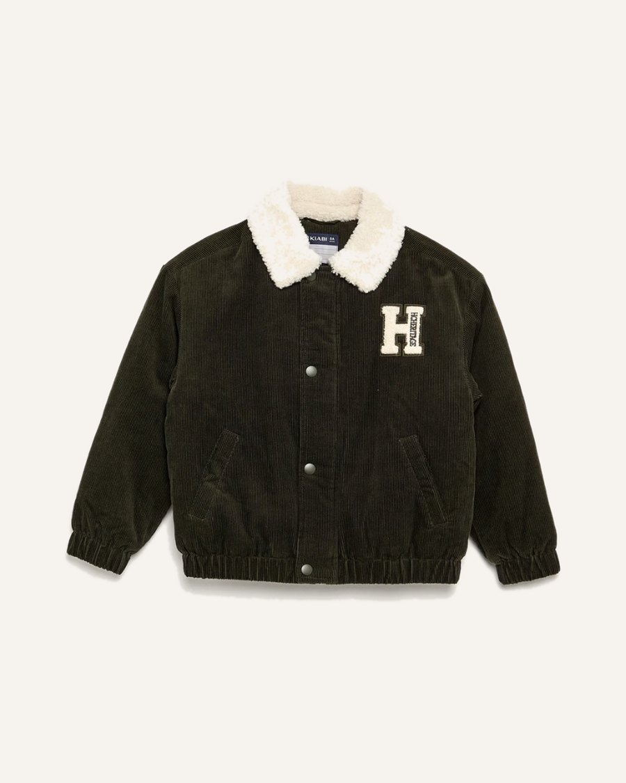 Blouson en velours côtelé