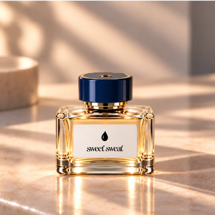 Flacon de parfum rechargeable sweet sweat de 15 ml