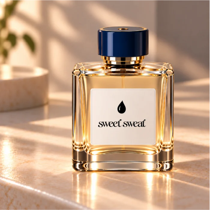 Flacon de parfum rechargeable sweet sweat de 50 ml